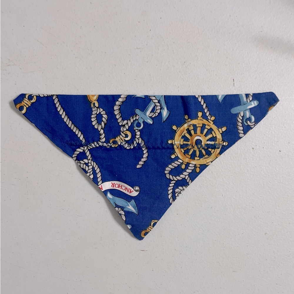Small Dog Bandana: Nautical